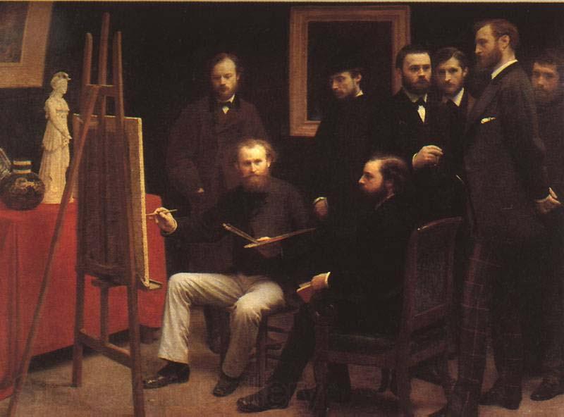 Henri Fantin-Latour Un atelier aux Batignolles